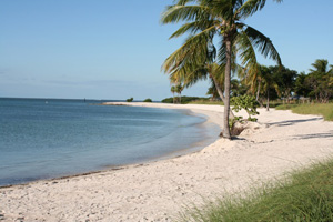 Families can gather for a full day of beachside activities at Sombrero Beach in Marathon.